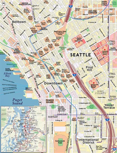 City Of Seattle Map