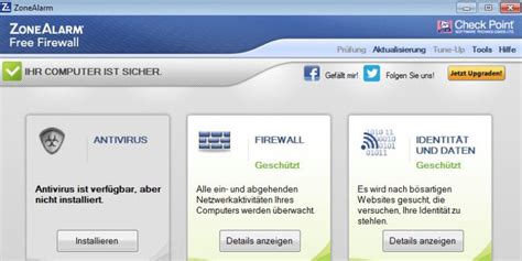 Free firewall test of any internet connected system with this online tool. ZoneAlarm Free Firewall 2019 - PC-WELT