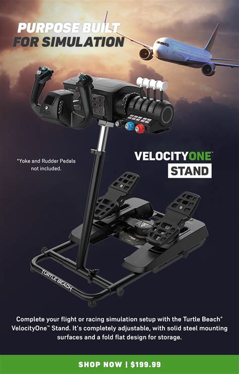 Turtle Beach Velocityone Stand Now Available For Flight Racing