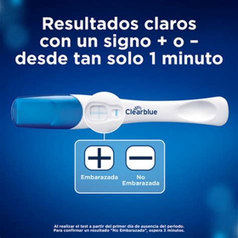 clearblue test de embarazo digital prueba de embarazo con indicador de semanas unidades