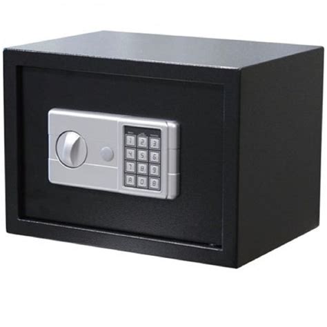 Mini Digital Safe Deposit Box 95 Kg Override Key Zener Diy Online