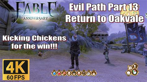 Fable Anniversary Evil Path Part 13 Return To Oakvale 4k 60fps YouTube