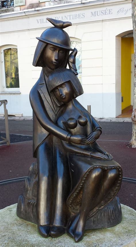 Les amoureux de Peynet | Sculpturen