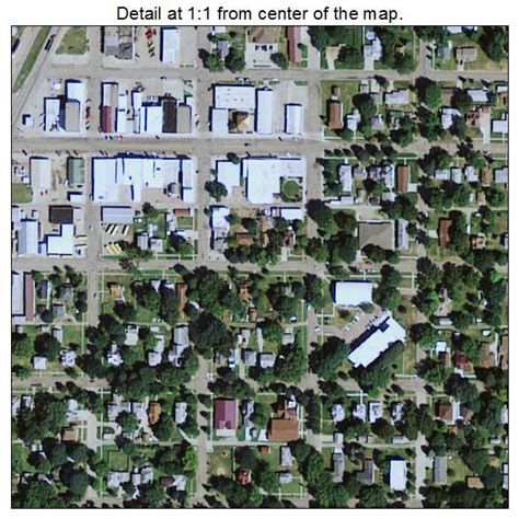 Aerial Photography Map Of Akron Ia Iowa