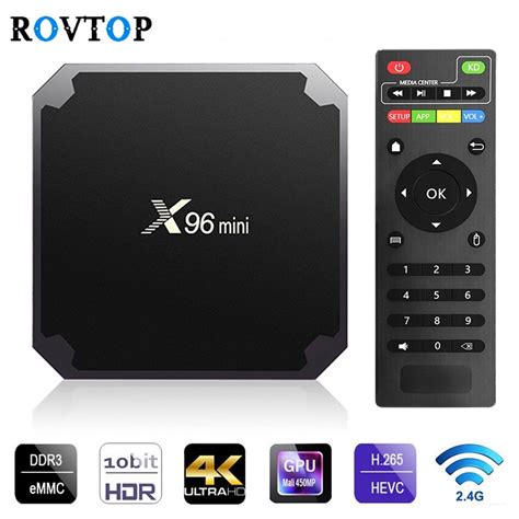 Rovtop X96 Mini Smart Tv Box X96 Android 71 Os 4k Tv Box 2gb 16gb