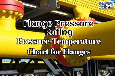Flange Pressure Rating Selection And Pressure Temperature Chart For