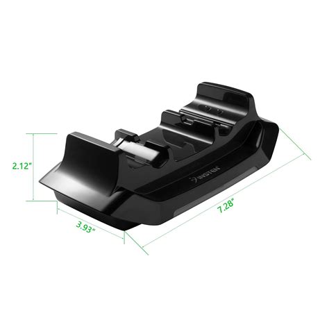 Insten Xbox One Controller Charging Station Stand With 2 Rechargeable