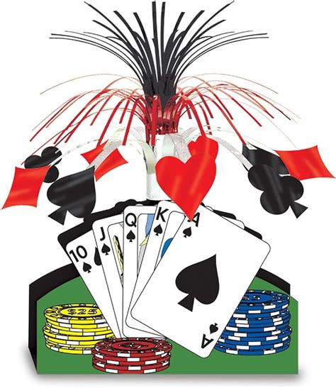 Beistle Playing Card Centerpiece Decoration 13