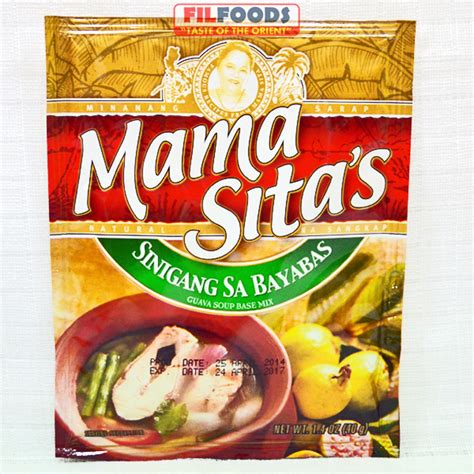 Mama Sitas Sinigang Sa Bayabas Mix 40g Filfoods