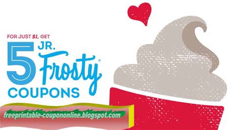 Printable Coupons 2018: Wendys Coupons