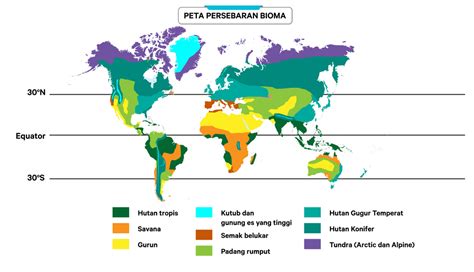 Peta Persebaran Bioma Di Dunia Sexiz Pix