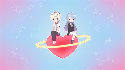 Wallpaper Illustration Anime Girls Anime Boys Heart Kiznaiver