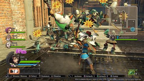 Dragon Quest Heroes Review Drag N Slash Outcyders