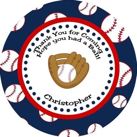 Free Printable Baseball Gift Tags