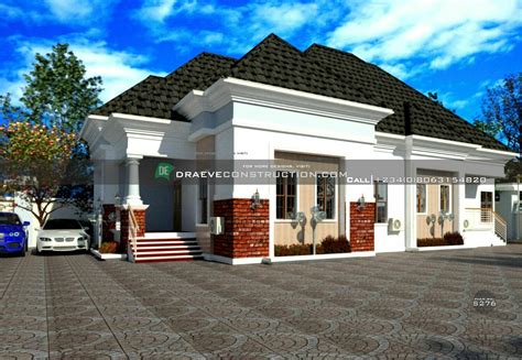 3 Bedroom Bungalow Floor Plan With Childrens Parlour Nigerian House