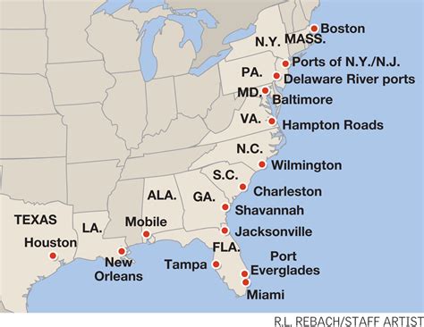 Us East Coast Gains 150000 Teu On West Coast Woes In 2014 Ports