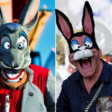 Krea Danny Trejo As Bugs Bunny From Looney Tunes Live Action Movie