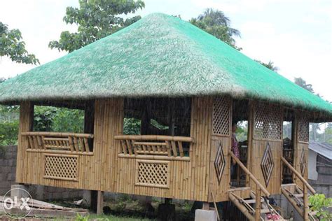 Pin By Gimini On Bahay Kubo Bamboo House House Styles Barn House