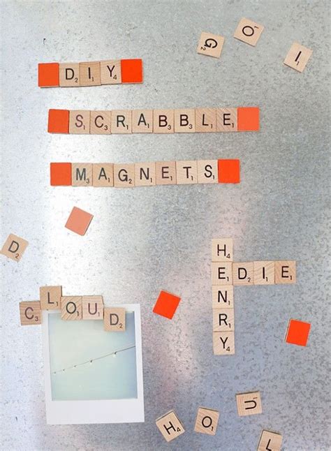 How To Make Scrabble Magnets Say Yes In 2021 Scrabble Magnet