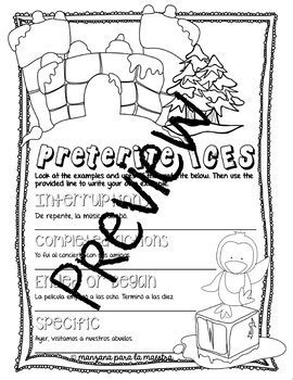 Informal (extra) video 8 by laaglobal.com. Preterite vs Imperfect Notes and Worksheet Activities | TpT