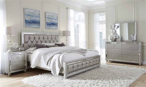 Cal king beds king beds queen beds twin beds eastern king. Riley Bedroom 5Pc Set in Silver Finish by Global