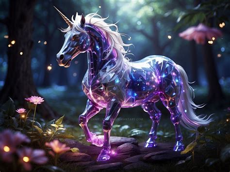Crystal Unicorn By Danielbdesigns On Deviantart
