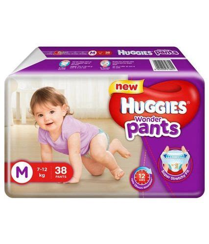 Huggies Wonder Pants Medium Pant Style Diapers 38 Pieces At Best