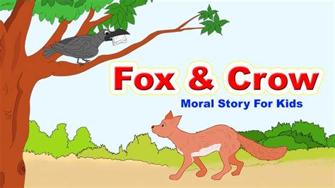Fox And Crow Story In English I Moral Bedtime Stories For Kids In