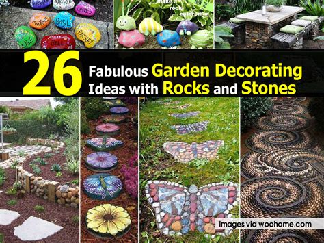 26 Fabulous Garden Decorating Ideas With Rocks And Stones