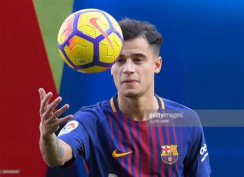 new barcelona signing philippe coutinho unveiled photos and premium high res pictures philippe
