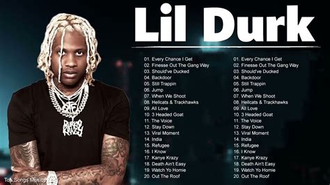 Lil Durk Greatest Hits Full Album Best Songs Of Lil Durk Playlist