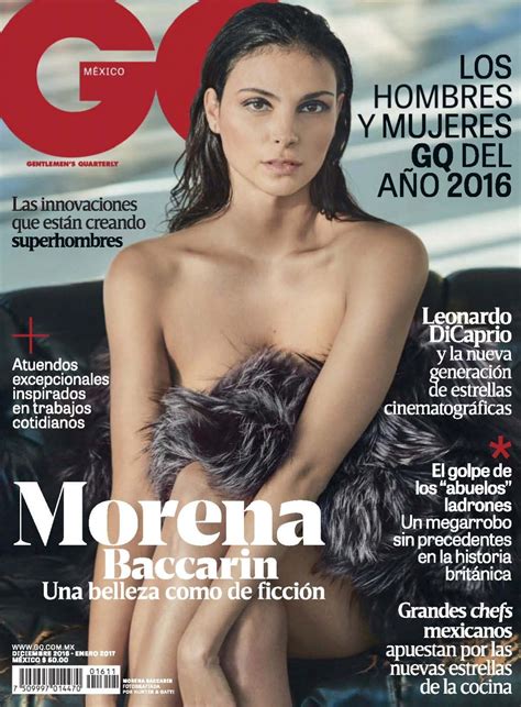 MORENA BACCARIN In GQ Magazine Mexico December HawtCelebs