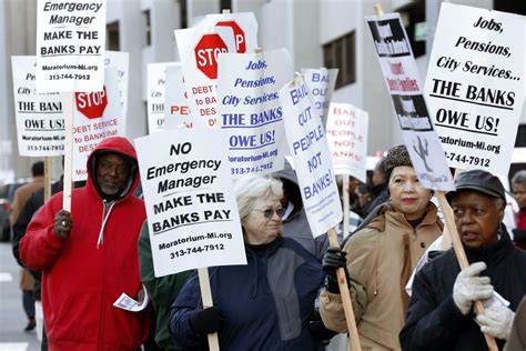 Mich Gov Snyder Says Lawsuits Filed Against Him Emergency Manager Led To Detroit Bankruptcy