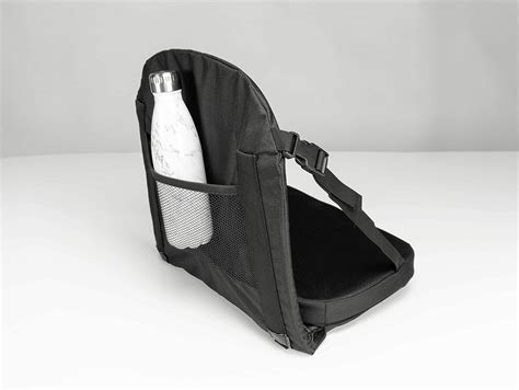 Pelican Boats Universal Fit Comfortable Seating With Back Support Black