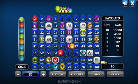 Keno Online - Play Online on SilverGames 🕹️