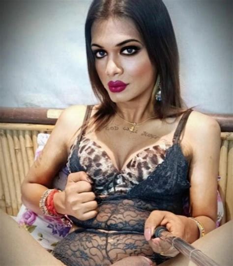 Shemale Pooja Ladyboy Cut C Ck Big Boobs Transgender L T White