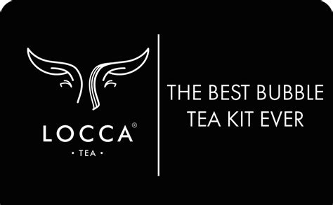 Locca Premium Boba Tea Kit 24 Drinks With Boba Pearls