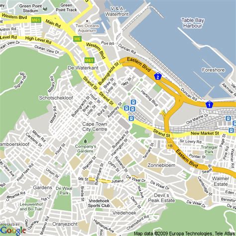 City Of Cape Town Map Viewer