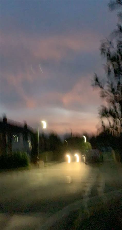 Nighttime Blurry Sunset Blurry Pictures Sky Pictures Blurry