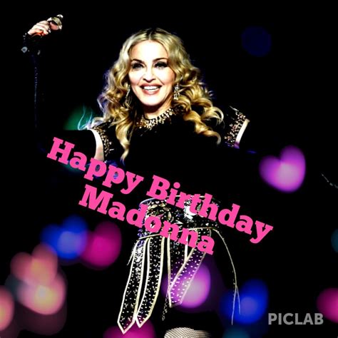 Happy Birthday To The Queen Of Pop Madonna MizHollywood