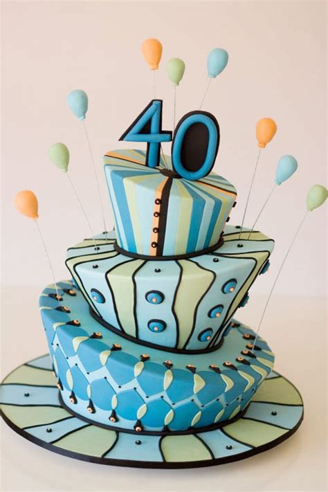 40th Birthday Cakes 8 Cake Ideas By