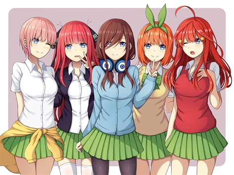 Go Toubun No Hanayome The Quintessential Quintuplets Wallpaper By Lucky Lcr