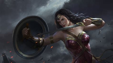 Wonder Woman Coming Hd Superheroes 4k Wallpapers Images Backgrounds