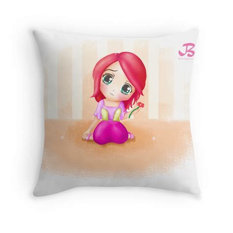 Maybe you would like to learn more about one of these? "Cute Cindy Anime Manga Chibi Colorful" Throw Pillows by ...