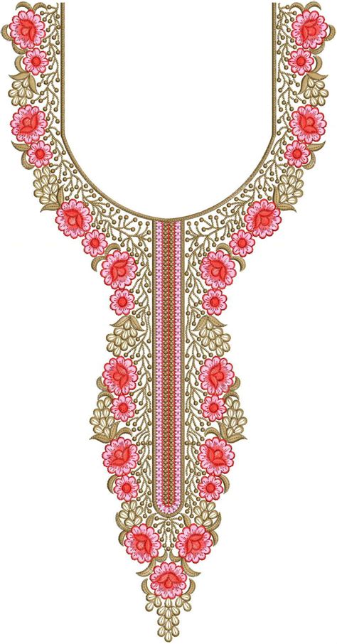 Nigerian Neck Gala Embroidery Design Embroidery Suits Design