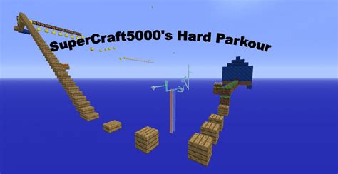 Super Hard Parkour Minecraft Project