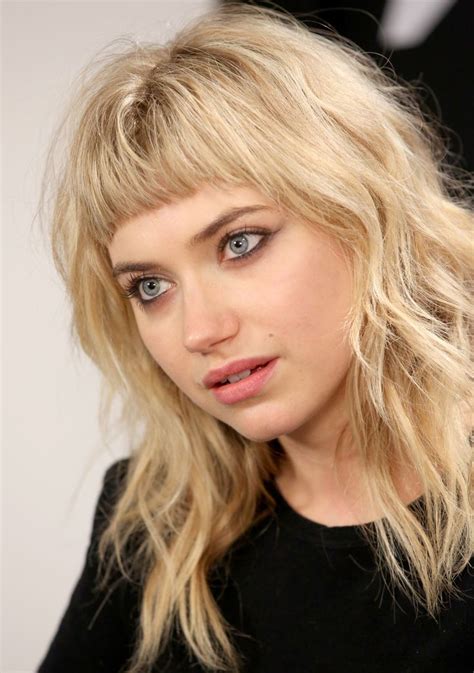 Imogen Poots Google Search Baby Bangs Long Hair Hairstyles With Bangs Hairstyle