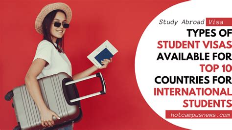 Types Of Student Visa Available For Top Countries That Accept You Scholarships And Jobs