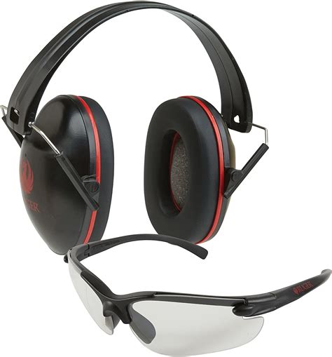 Allen Ruger Pro Class Ear Muff And Shooting Glasses Combo Outdoor