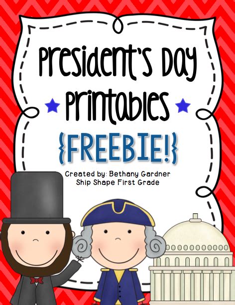 Slashcasual Presidents Day Activities For First Grade
